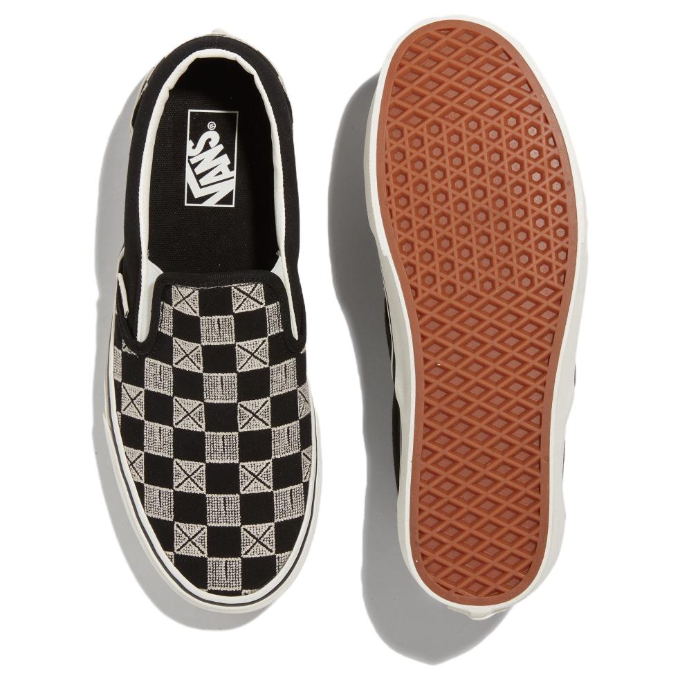 Purchase Vans经典款棋盘格懒人鞋‘灰黑’ VN000BVZCJJ