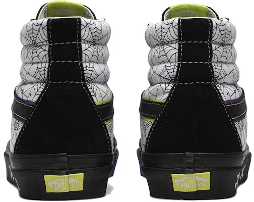 Vans SK8 HI “萬聖節” 防滑耐磨 高幫 板鞋 男女同款 黑白紫 Shop Vans SK8 HI “萬聖節” 防滑耐磨 高幫 板鞋 男女同款 黑白紫