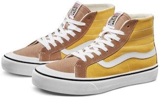 Vans SK8 HI 138 Decon SF 復古休閒 高幫 板鞋 男女同款 棕黃 Order Vans SK8 HI 138 Decon SF 復古休閒 高幫 板鞋 男女同款 棕黃