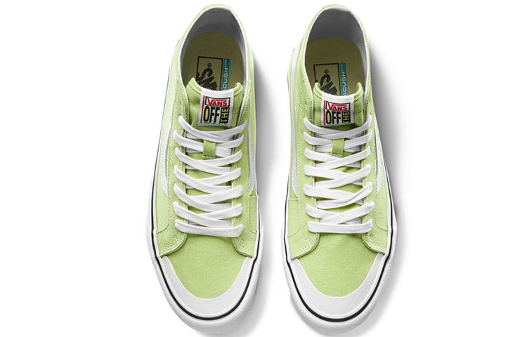 Lookbook 반스 스케이트하이 138 디콘 SF '라임 그린' VN0A3MV1VSC