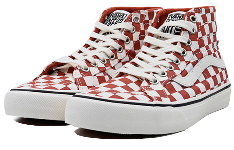 Lookbook Vans SK8-Hi 38 Decon SF Kasut Merah/Putih VN0A4UWNA02
