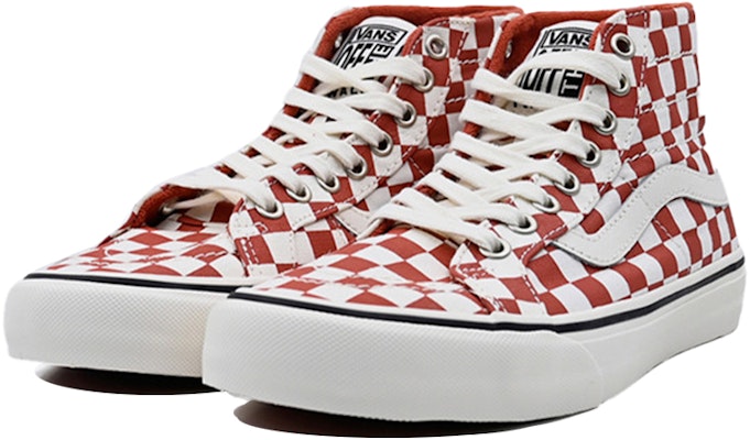 Vans SK8-Hi 38 Decon SF Kasut Merah/Putih VN0A4UWNA02 Lookbook Vans SK8-Hi 38 Decon SF Kasut Merah/Putih VN0A4UWNA02