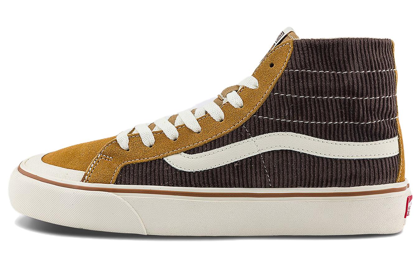 Buy Vans SK8 HI 138 Decon 舒適百搭 防滑 耐磨 中筒 滑板鞋 男女皆宜 黃棕色