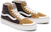 Lookbook Vans SK8 HI 138 Decon 舒適百搭 防滑 耐磨 中筒 滑板鞋 男女皆宜 黃棕色