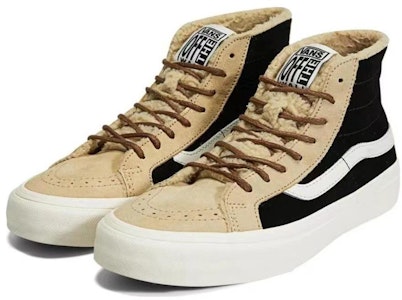 Vans Sk8-Hi 38 Decon VR3 SF Sherpa 'Coklat Hitam' VN0A4BX6Y3U Shop Vans Sk8-Hi 38 Decon VR3 SF Sherpa 'Coklat Hitam' VN0A4BX6Y3U