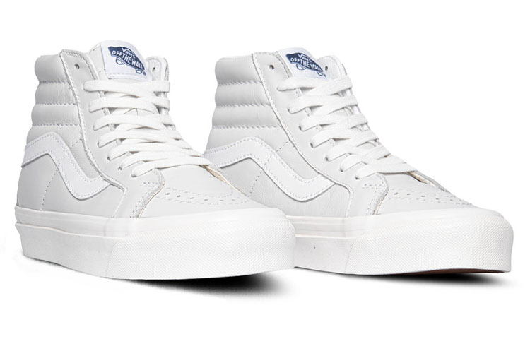 Lookbook Vans SK8-Hi 38 DX 高筒休閒板鞋 女款 白