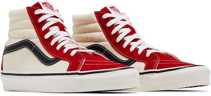 Vans Sk8-Hi 38 DX 'Anaheim Factory - Putih Merah' VN0A38GF4UK Cheap Vans Sk8-Hi 38 DX 'Anaheim Factory - Putih Merah' VN0A38GF4UK