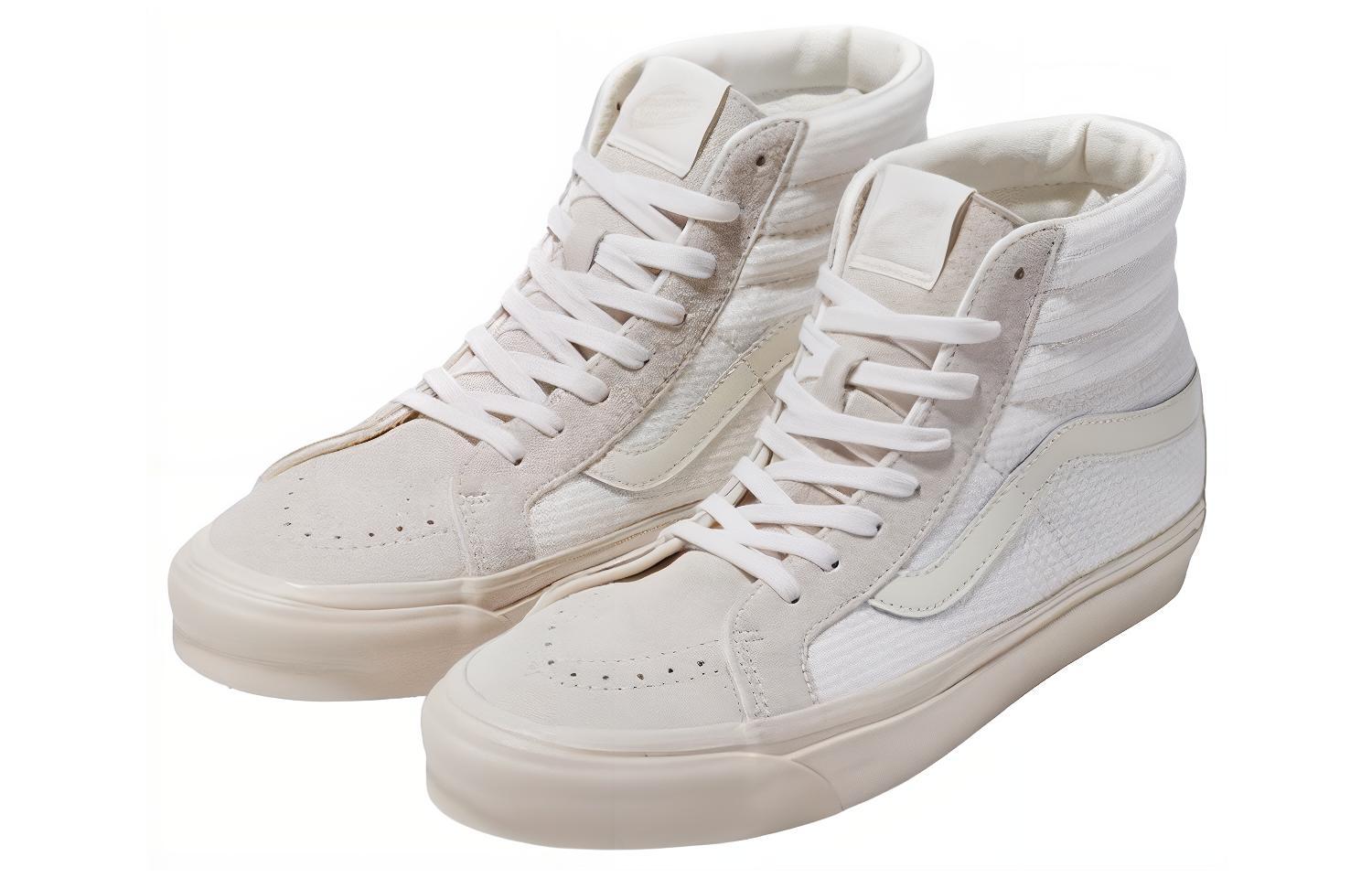 Lookbook Vans Sk8-Hi 38 DX '米白色' VN0A5KRTDJR1