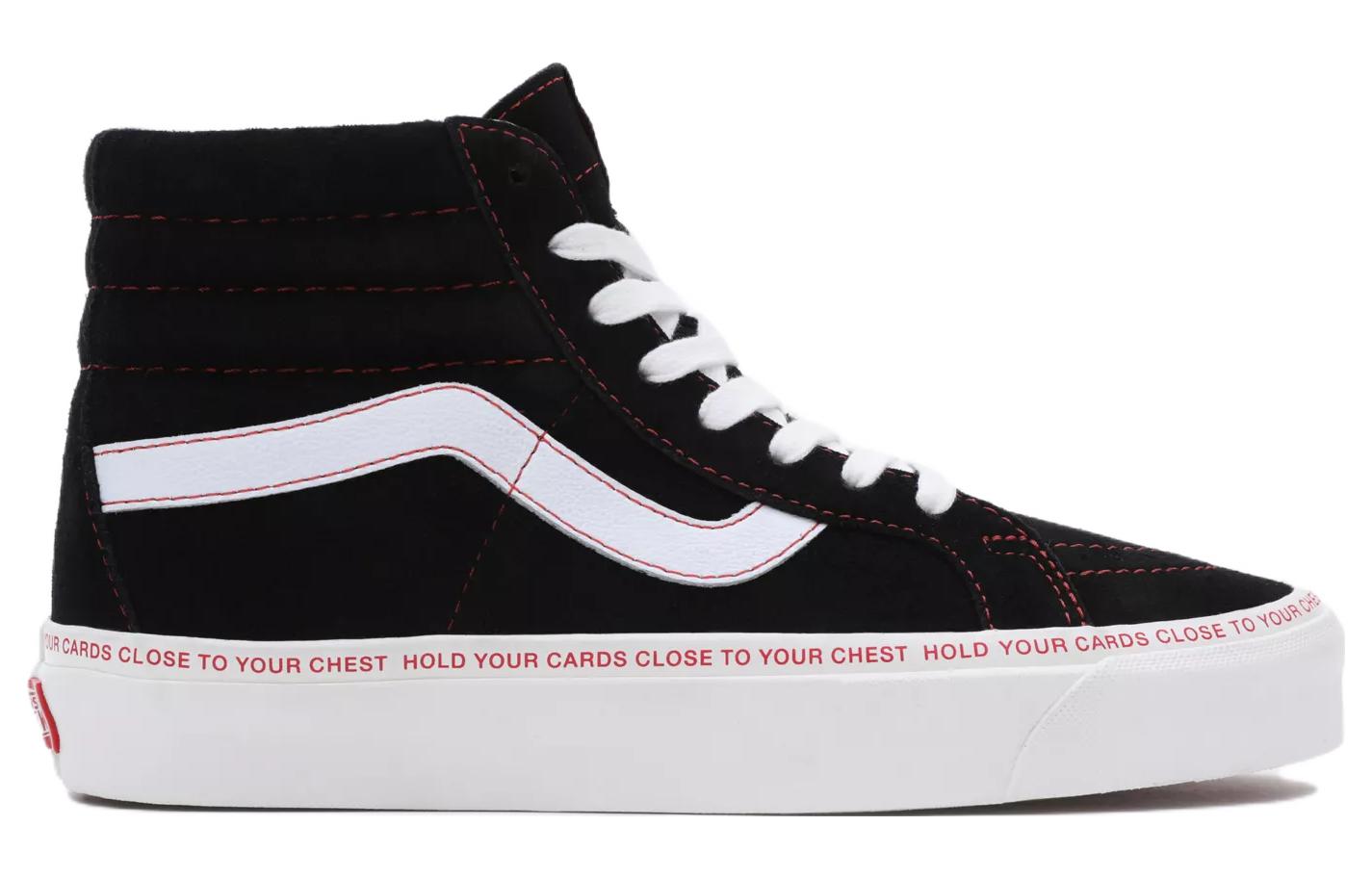 Order Vans SK8 HI 38 DX 潮流休閒 防滑耐磨 高筒 滑板鞋 男女款 黑白