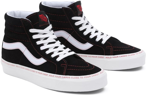 Vans SK8 HI 38 DX 潮流休閒 防滑耐磨 高筒 滑板鞋 男女款 黑白 Lookbook Vans SK8 HI 38 DX 潮流休閒 防滑耐磨 高筒 滑板鞋 男女款 黑白