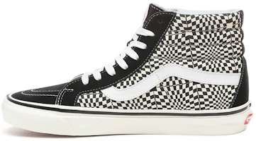 Vans Sk8-Hi 38 DX 'Warp Check - Black White' VN0A38GFVMY
