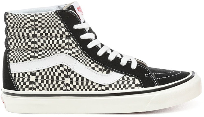 Vans Sk8-Hi 38 DX ワープチェック (黒白) VN0A38GFVMY Order Vans Sk8-Hi 38 DX ワープチェック (黒白) VN0A38GFVMY