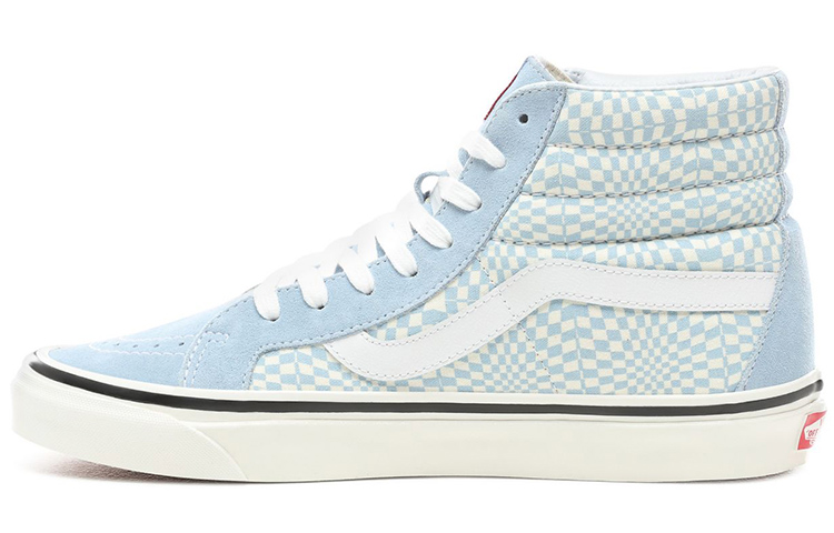 Vans Sk8-Hi 38 DX Anaheim Factory 'Light Blue Warp Check' VN0A38GFVSG