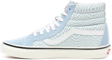 Vans Sk8-Hi 38 DX Anaheim Factory 'Light Blue Warp Check' VN0A38GFVSG Vans Sk8-Hi 38 DX Anaheim Factory 'Light Blue Warp Check' VN0A38GFVSG