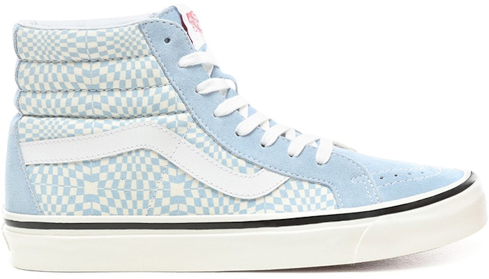 Vans Sk8-Hi 38 DX Anaheim Factory 'Light Blue Warp Check' Perempuan VN0A38GFVSG Order Vans Sk8-Hi 38 DX Anaheim Factory 'Light Blue Warp Check' Perempuan VN0A38GFVSG