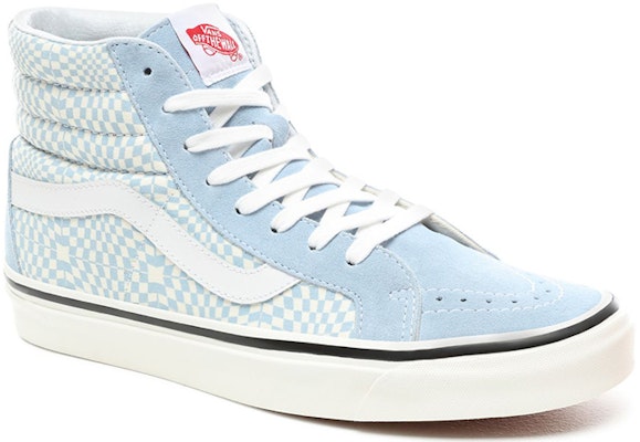 Vans Sk8-Hi 38 DX Anaheim Factory 'Light Blue Warp Check' Perempuan VN0A38GFVSG Lookbook Vans Sk8-Hi 38 DX Anaheim Factory 'Light Blue Warp Check' Perempuan VN0A38GFVSG