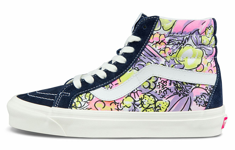 Buy 반스 스케이트-하이 38 DX 블루/핑크 VN0A38GF9GR