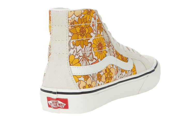 Lookbook ヴァンズ SK8-HI 38 白/黄 VN0A3UWNA03