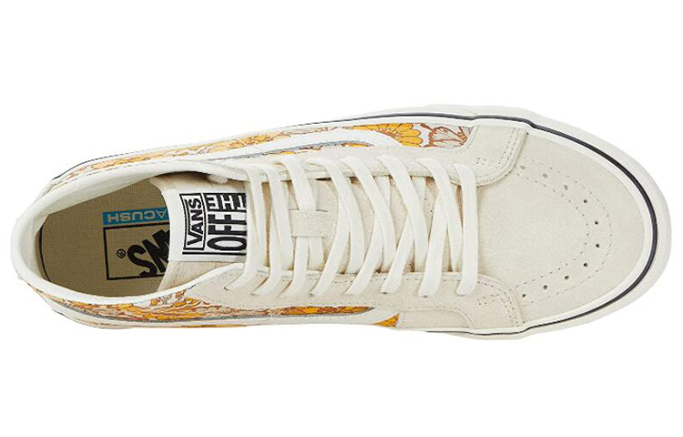 Shop ヴァンズ SK8-HI 38 白/黄 VN0A3UWNA03