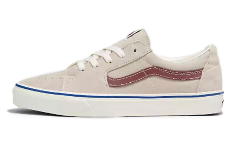 Buy Vans SK8 HI 防滑耐磨 低筒 滑板鞋 男女同款 米白色
