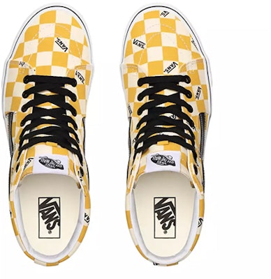 Vans Sk8-Hi 'Gran Cuadro - Amarillo Yema' VN0A4U3CWYT Shop Vans Sk8-Hi 'Gran Cuadro - Amarillo Yema' VN0A4U3CWYT
