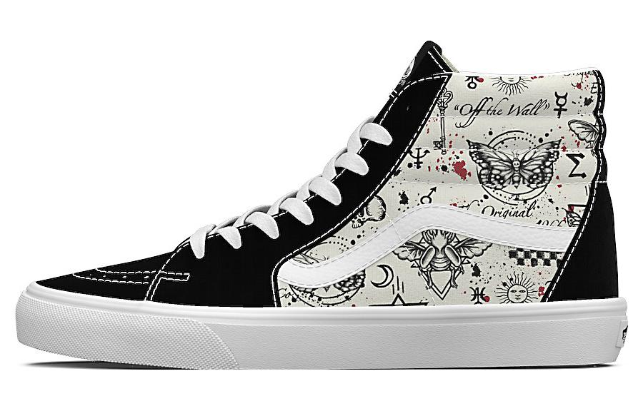 Buy ヴァンズ SK8-HI ブラック/ホワイト VN0A7Q5NKIG