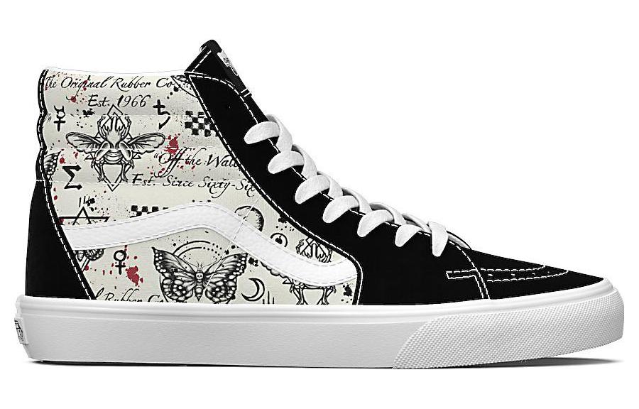 Vans SK8-HI 'Black White' 圖 2