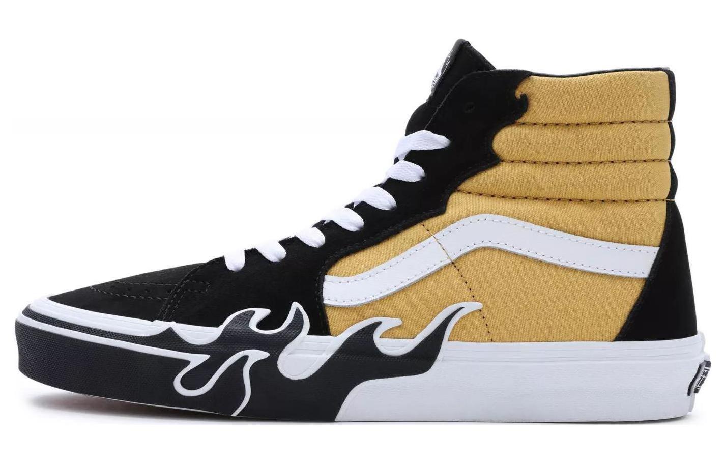 Buy Vans SK8-HI 黒黄 (Vans SK8-HI クロキ) VN0005UJY23