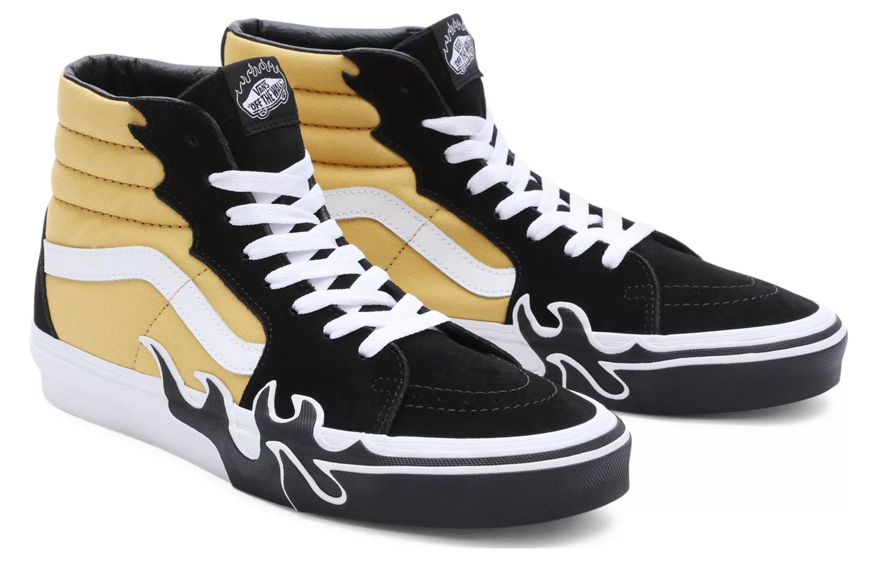 Lookbook Vans SK8-HI 黒黄 (Vans SK8-HI クロキ) VN0005UJY23