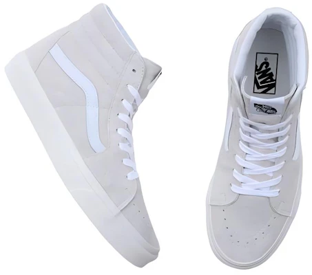 Vans Sk8-Hi '纯白色' VN0007NSJVY Shop Vans Sk8-Hi '纯白色' VN0007NSJVY
