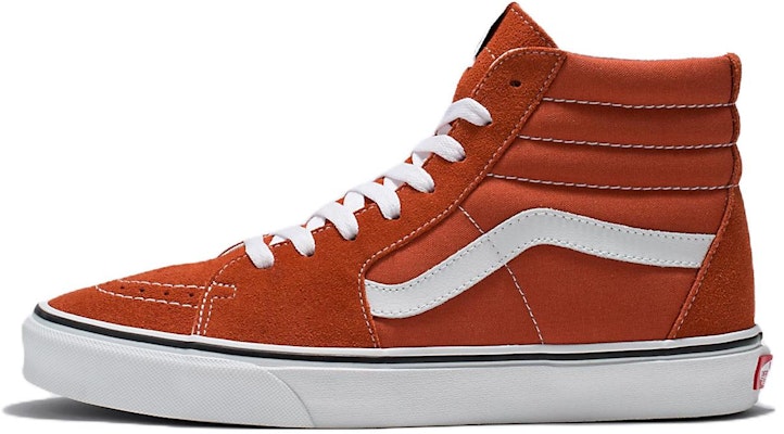 Vans Sk8-Hi 'Burnt Ochre' Lelaki & Wanita Kasut Sneakers VN0005U9GWP Buy Vans Sk8-Hi 'Burnt Ochre' Lelaki & Wanita Kasut Sneakers VN0005U9GWP