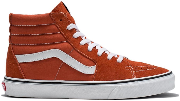 Vans Sk8-Hi 'Burnt Ochre' Lelaki & Wanita Kasut Sneakers VN0005U9GWP Order Vans Sk8-Hi 'Burnt Ochre' Lelaki & Wanita Kasut Sneakers VN0005U9GWP