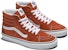 Vans Sk8-Hi 'Burnt Ochre' Lelaki & Wanita Kasut Sneakers VN0005U9GWP