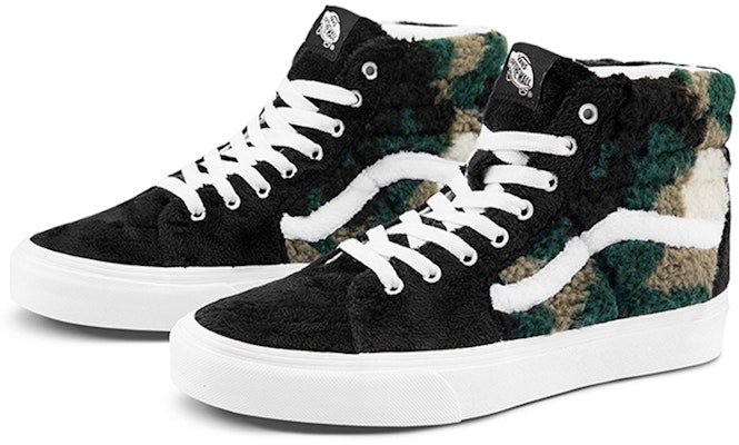 Vans Sk8-Hi '迷彩羊羔绒' 高帮鞋 VN0A5JMJA58 Order Vans Sk8-Hi '迷彩羊羔绒' 高帮鞋 VN0A5JMJA58