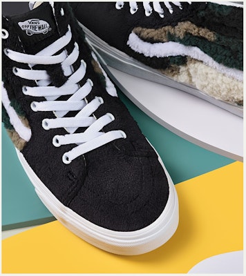 Vans Sk8-Hi '迷彩羊羔绒' 高帮鞋 VN0A5JMJA58 Cheap Vans Sk8-Hi '迷彩羊羔绒' 高帮鞋 VN0A5JMJA58
