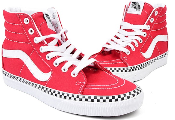 Vans Sk8-Hi “棋盘格边 - 竞速红” VN0A38GEVS5 Lookbook Vans Sk8-Hi “棋盘格边 - 竞速红” VN0A38GEVS5