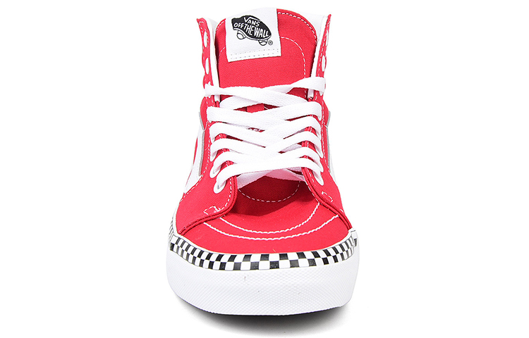 Shop Vans Sk8-Hi 'Check Foxing - Rojo Racing' VN0A38GEVS5