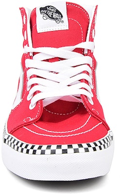 Vans Sk8-Hi 'Check Foxing - Rojo Racing' VN0A38GEVS5 Shop Vans Sk8-Hi 'Check Foxing - Rojo Racing' VN0A38GEVS5