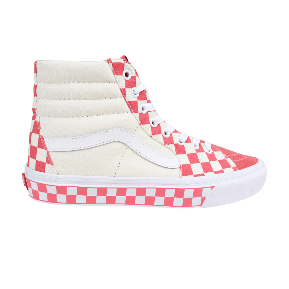 Buy Vans Sk8-Hi 'Checker Sidewall - Spiced Coral' VN0A38GEQCI