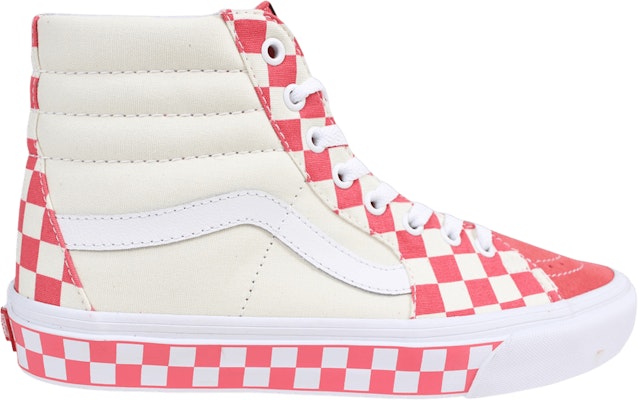 Vans Sk8-Hi 'Checker Sidewall - Spiced Coral' VN0A38GEQCI Buy Vans Sk8-Hi 'Checker Sidewall - Spiced Coral' VN0A38GEQCI