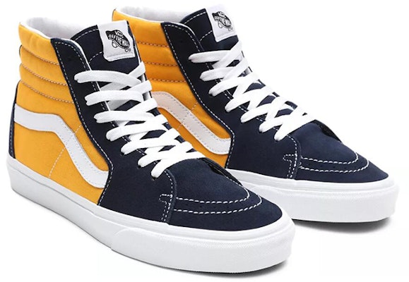 Vans SK8-HI (CLASSIC SPORT) DRESS Blue 'Black Yellow' VN0A32QG4PL Lookbook Vans SK8-HI (CLASSIC SPORT) DRESS Blue 'Black Yellow' VN0A32QG4PL