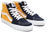 Lookbook Vans SK8-HI (CLASSIC SPORT) BIRU 'Hitam Kuning' VN0A32QG4PL