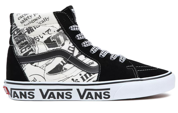 Vans Sk8-Hi 'Collage - Black' 圖 2