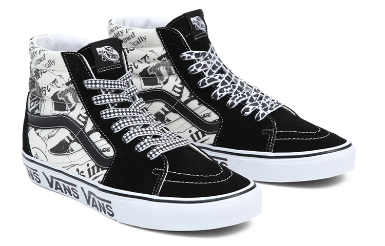 Vans Sk8-Hi 'Collage - Black' 圖 3