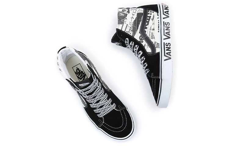 Vans Sk8-Hi 'Collage - Black' 圖 4