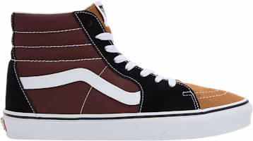Vans Sk8-Hi 'Color Block - Black Brown' VN000BW7YS8 Vans Sk8-Hi 'Color Block - Black Brown' VN000BW7YS8