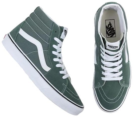 Vans Sk8-Hi 'Color Theory - Duck Green' VN0A7Q5NYQW Shop Vans Sk8-Hi 'Color Theory - Duck Green' VN0A7Q5NYQW