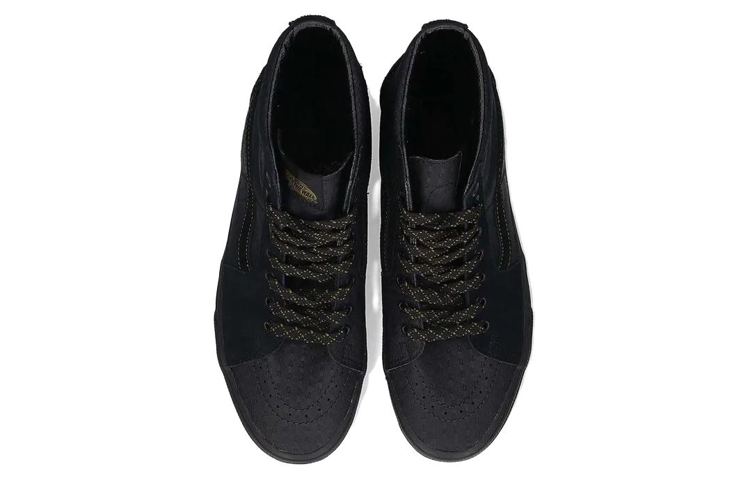 Lookbook 반스 스케이트-하이 '크록 패치워크' VN0A4BVT1OJ