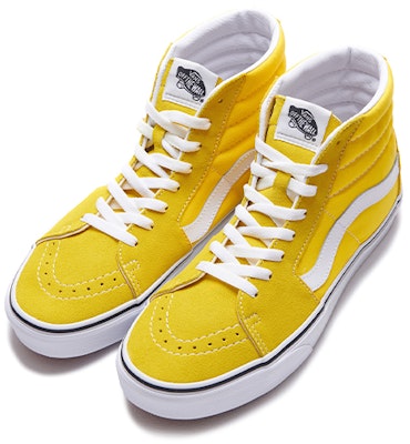 Vans Sk8-Hi '赛博黄' 高帮滑板鞋 VN0A32QGCA1 Lookbook Vans Sk8-Hi '赛博黄' 高帮滑板鞋 VN0A32QGCA1