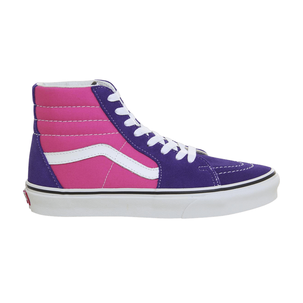 Buy バンズ Sk8-Hi "ディープブルー/ホットピンク" VN0A38GESJC